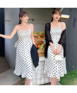 Đầm Slip nữ họa tiết hoa nhỏ 3223