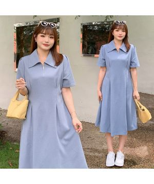 Đầm Xòe Polo Dáng Dài Thanh Lịch 3089