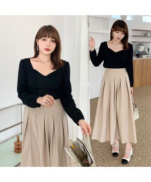 Váy xếp ly dáng dài 2839