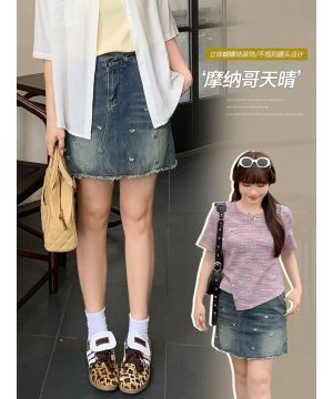 Chân váy mini jeans 63369