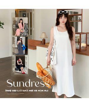 Váy trơn cổ chữ U 63236