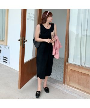 Đầm nữ Hàn Quốc, dáng rộng, tôn dáng 2366