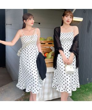 Đầm Slip nữ họa tiết hoa nhỏ 3223