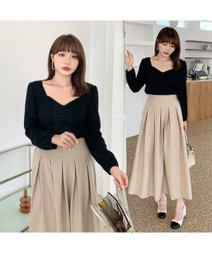 Váy xếp ly dáng dài 2839