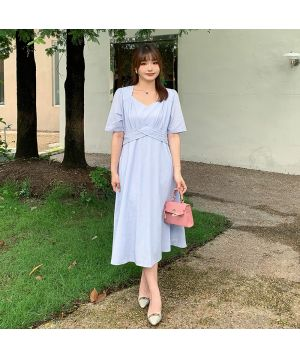 Đầm Xòe A Dáng Dài Thanh Lịch 3091